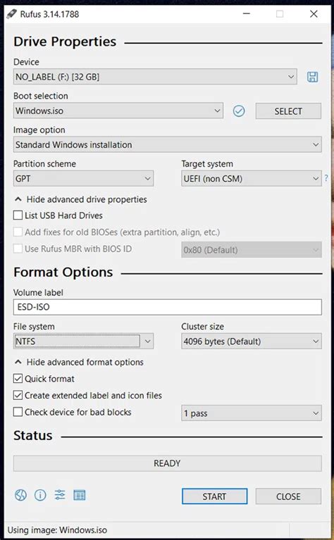 How to Create Windows 10 Bootable USB with Rufus (UEFI + Legacy)