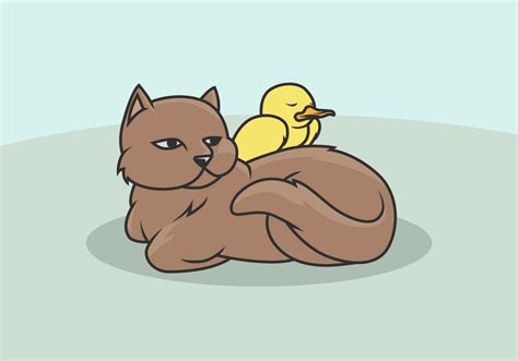 Unlikely Animal Pairs Vector Illustration 240948 Vector Art at Vecteezy