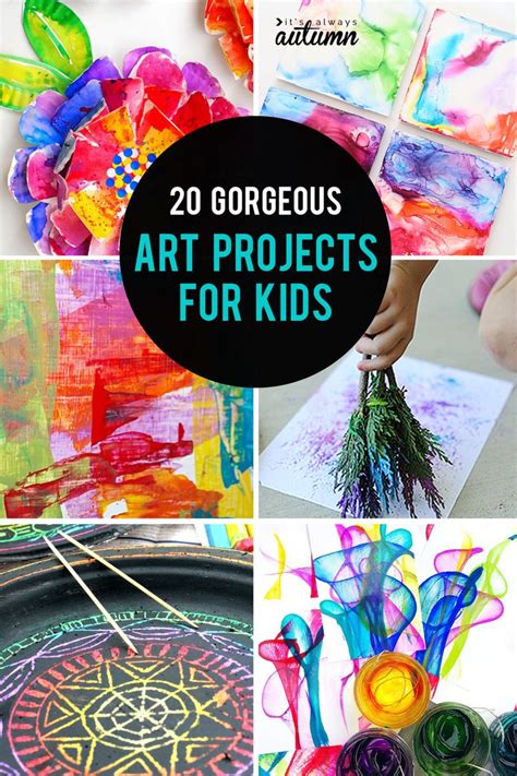 20 easy art projects for kids that turn out AMAZING | Easy art projects ...