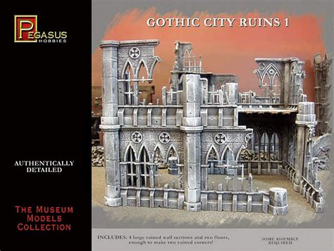 Pegasus Hobbies Gothic City Building Ruins Set 1 Philippines | Ubuy