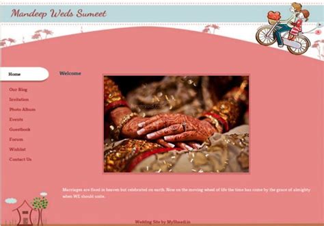 Indian wedding website theme | Wedding website, Indian wedding, Website themes