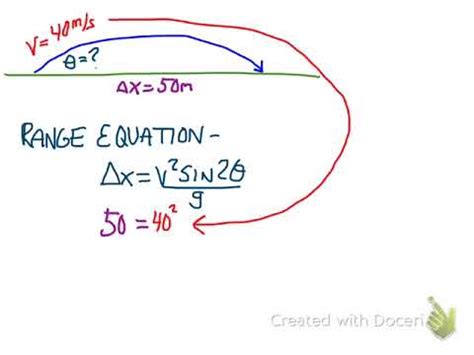 How To Find Range In Physics : Use mathjax to format equations. - Qhwizknnne