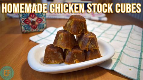 How to make Chicken stock cubes at home - YouTube