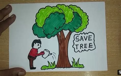 Share 143+ save trees poster drawing - seven.edu.vn