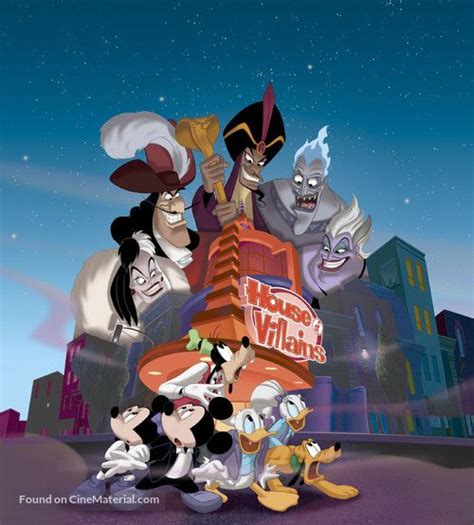 Mickey's House of Villains (2002) movie poster | Mickey house, Mickey ...