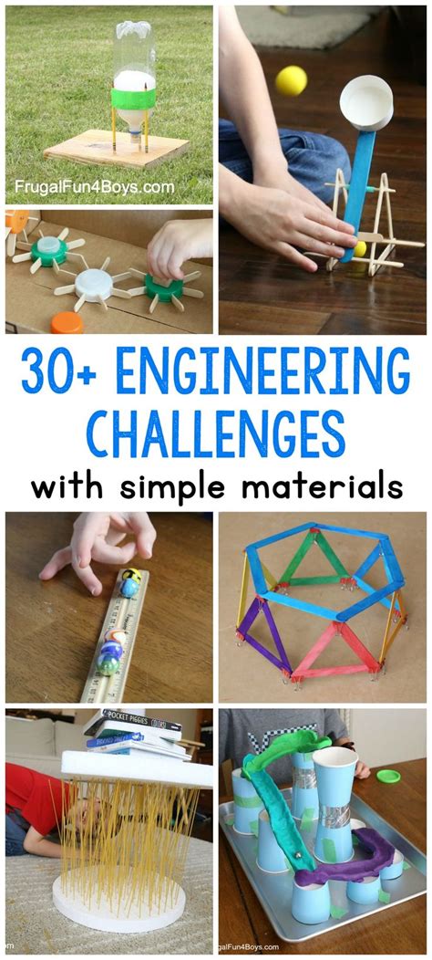 30+ Awesome STEM Challenges for Kids (with Inexpensive or Recycled ...