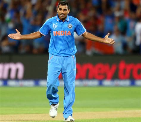 'Shami's looked for wickets and that's always an encouraging sign ...