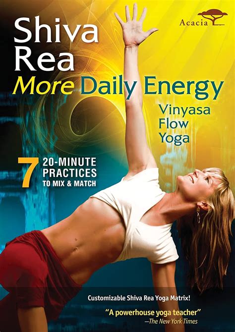 Shiva Rea: More Daily Energy - Vinyasa Flow Yoga (2011) - Posters — The Movie Database (TMDB)