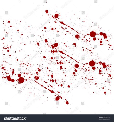 Vector Splatter Red Color Background Illustration Stock Vector (Royalty Free) 635365772 ...