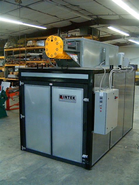 Fully assembled electric powder coating batch oven | INTEK