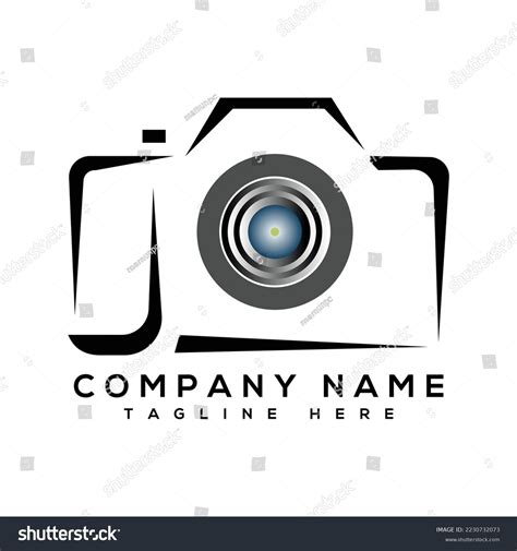 Photography Studio Logo Template Vector Image Stock Vector (Royalty ...