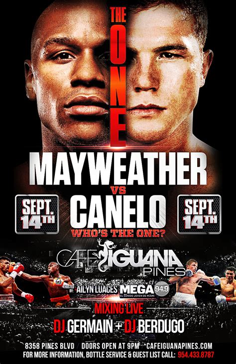 [EVENT] 9.14.13: MAYWEATHER VS CANELO WATCH PARTY WITH MEGA 94.9