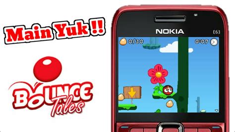 Symbian os Nokia e63 | Main Game Bounce Tales || Play bounce tales game ...