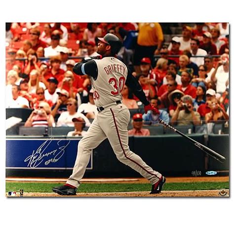 Ken Griffey Jr. Signed Cincinnati Reds Photo