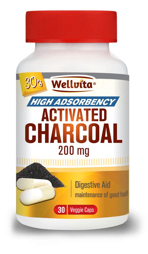 Activated Charcoal Tablets-Buy Online in South Africa - Wellvita