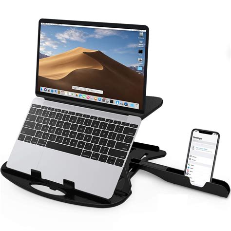 STRIFF Adjustable Laptop Stand Patented Riser Ventilated Portable ...