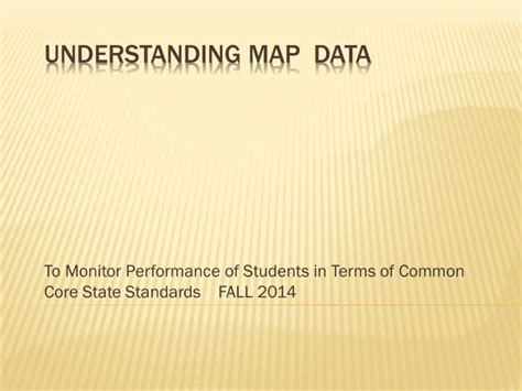 Understanding MAP Data - San Juan Unified School District