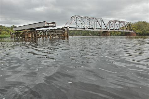 Altamaha River Swing Bridge, Everett | Vanishing Georgia: Photographs ...