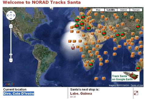 Framingham News - 2010 NORAD Santa Tracker