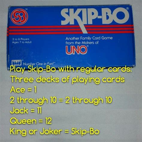 Skip bo rules to win - malepolre