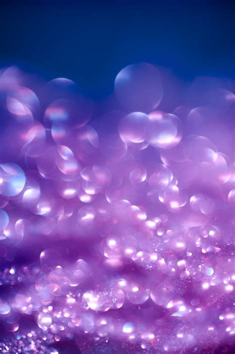 Photo of purple glitter bokeh | Free christmas images