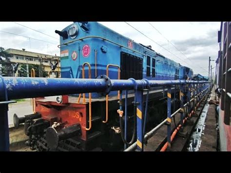 Multiple Alcos in Actions at Chennai Egmore Railway Station WDM 7 and 2 WDS 6 Tondiarpet Loco ...