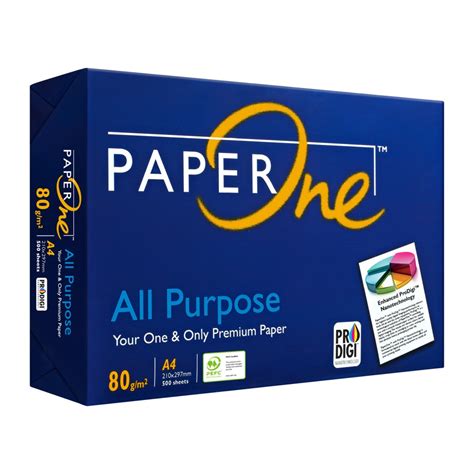 Paper One A4 Paper 80gsm – L & L Sationery