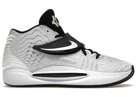 Nike KD 14 TB White Black Men's - DA7850-100 - US