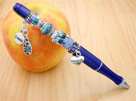 My Inspiration Beaded Pen | Beadable products, Pen diy, Jewelry making ...