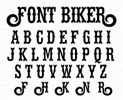 Western Font Svg Western Alphabet Western Letters Svg Cowboy | Etsy | Western font, Lettering ...