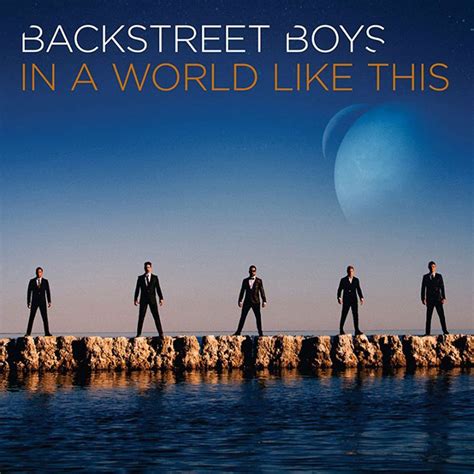 Backstreet Boys: In a world like this, la portada del disco