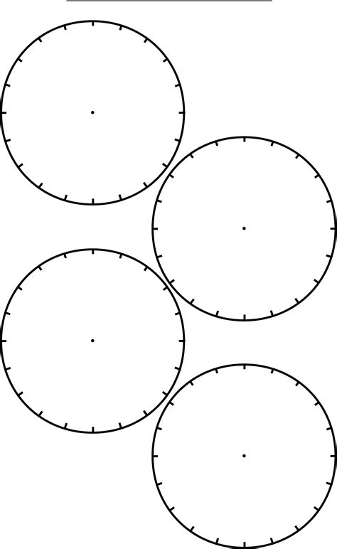 Percentage Pie Chart Template Free Download