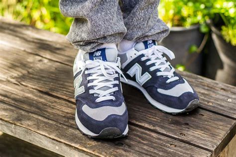 New Balance 574 Navy & Grey M574BGS Review