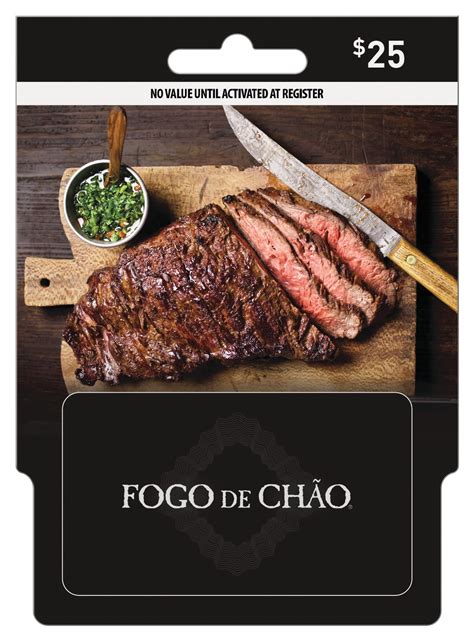 Fogo De Chao $25 Gift Card - Walmart.com