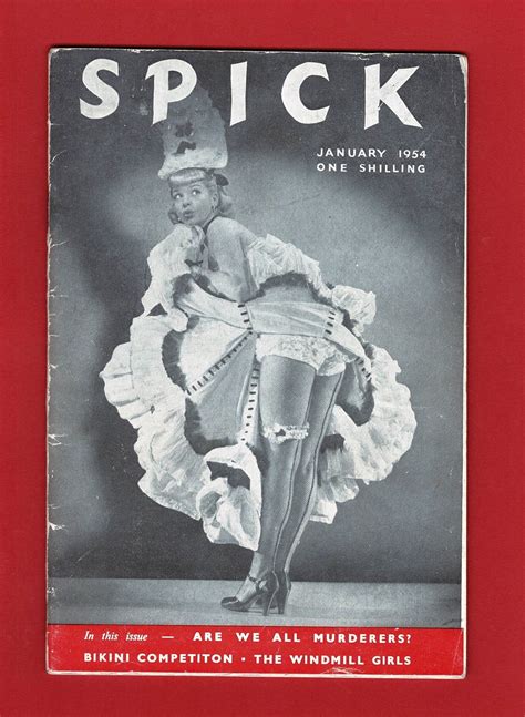 SPICK MAGAZINE Vintage Adult Publication Volume 1 Issue - Etsy