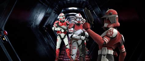 Commander Fox and the Coruscant Guard on their way to do absolutely ...