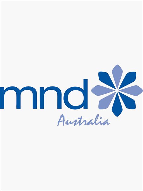 "BEST TO BUY - MND Australia Logo" Sticker by champlingaz | Redbubble