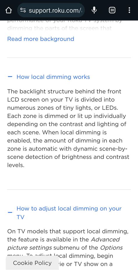 Roku Plus series local dimming zones : r/Roku