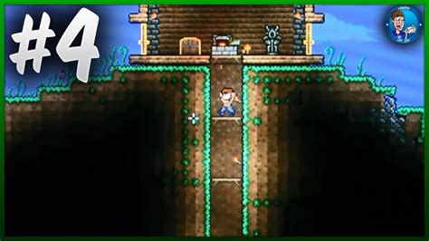 Terraria PSVITA #4 - Crafting Anvils, Sawmills, Weapons & More! - YouTube