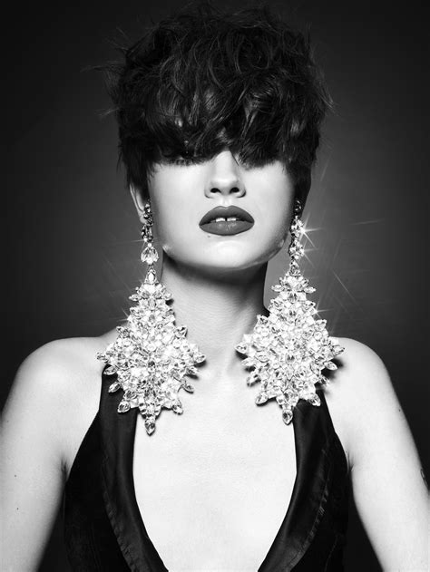 Crystal Chandelier Headpiece Artemon, Chandelier Earrings – GetMan Jewelry