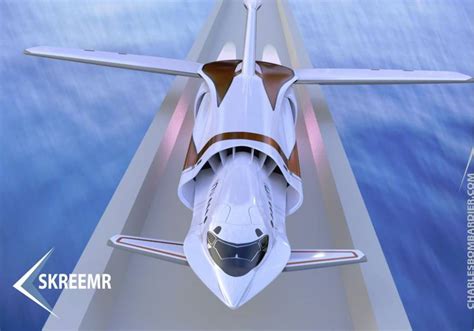 Skreemr hypersonic passenger plane design would use electromagnetic ...