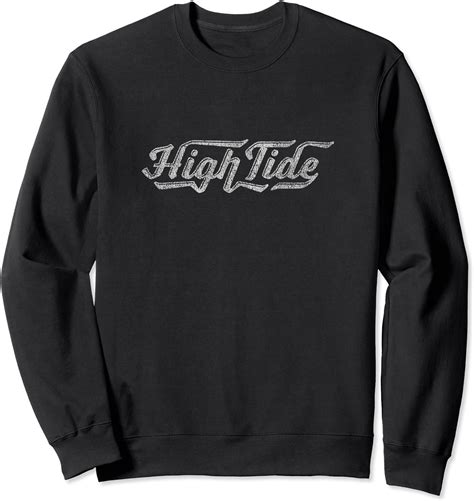 Amazon.com: Retro High Tide Sweatshirt : Clothing, Shoes & Jewelry