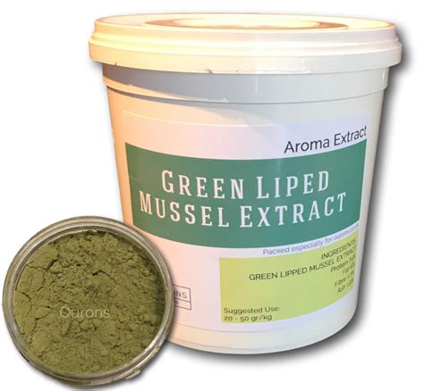 Green Lipped Mussel Extract 350gm Tub – GLM Aroma – Ourons Ltd