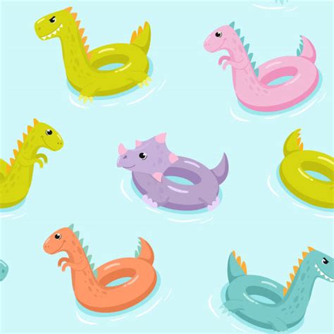 Best Swimming Dinosaur Cartoon Illustrations, Royalty-Free Vector Graphics & Clip Art - iStock