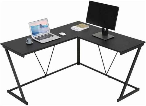 Black L-Shaped Modern Desk - Affordable Modern Design Furniture and ...