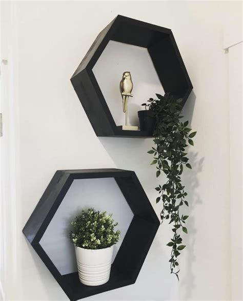 Hexagon Shelves For Under $25