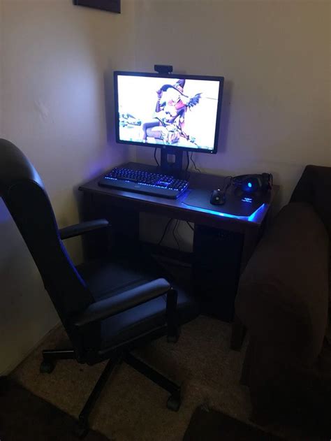 Low budget set up | Gaming room setup, Game room decor, Game room design