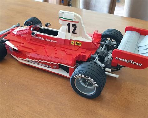 LEGO MOC Ferrari 312T - scale 1:8 by RoscoPC | Rebrickable - Build with ...