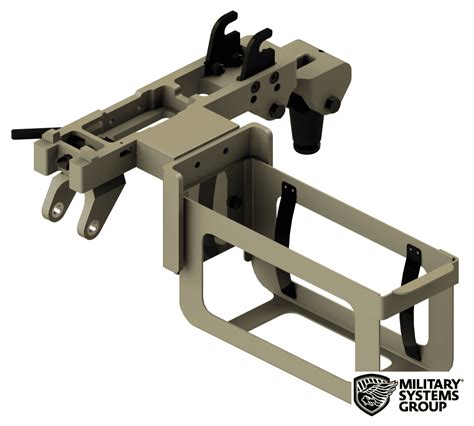 PKM Machine Gun Optimized Turret Mount | Machine Gun Mounts | Military Systems Group