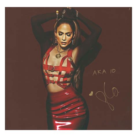 SIGNED - A.K.A. 10 yr. Anniversary Poster | Jennifer Lopez Official Store